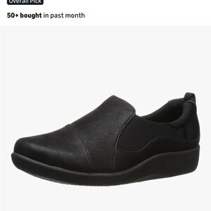 Women's Black Slip-On Shoes